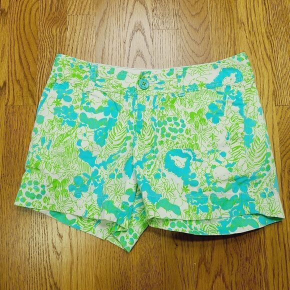 Lilly Pulitzer It's a Zoo Callahan Shorts 0 - Picture 1 of 5